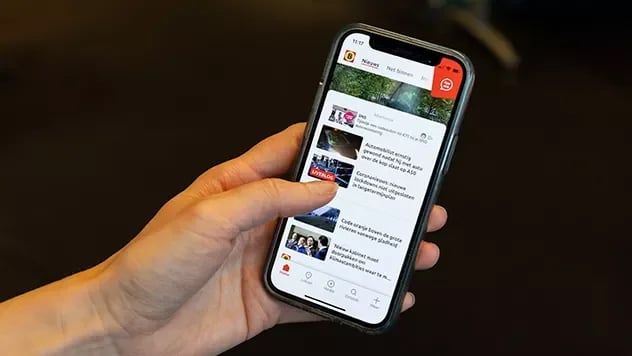 advertentieruimte op mobiel